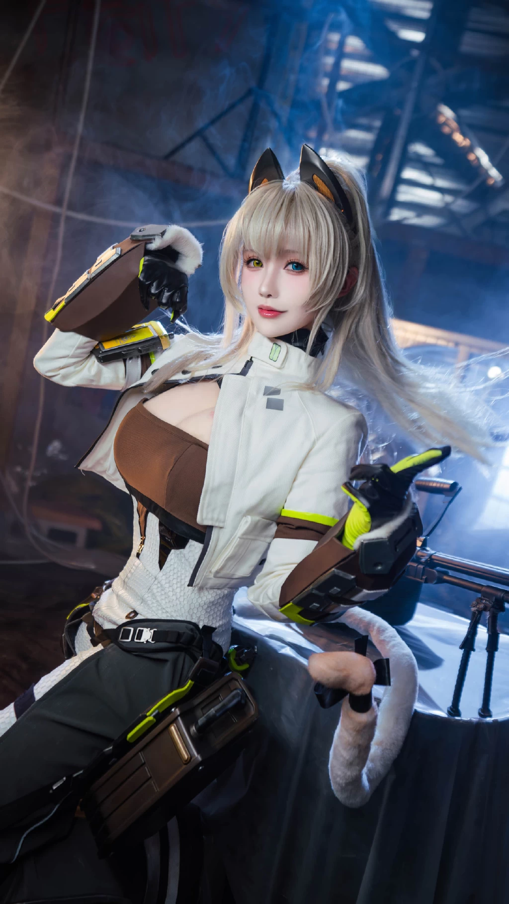 cosplay 少女前线2追放 佩里提亚@炼奶Mayoi