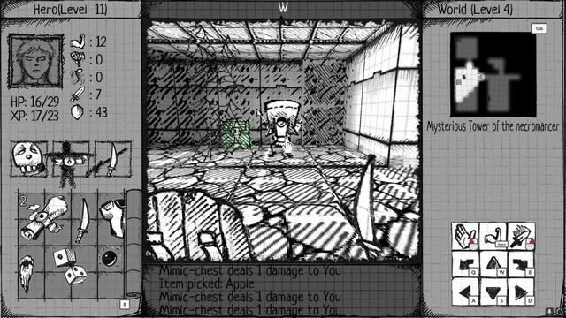 Switch游戏–NS 墨水和纸的手绘地牢（Drawngeon: Dungeons of Ink and Paper）[NSP],百度云下载