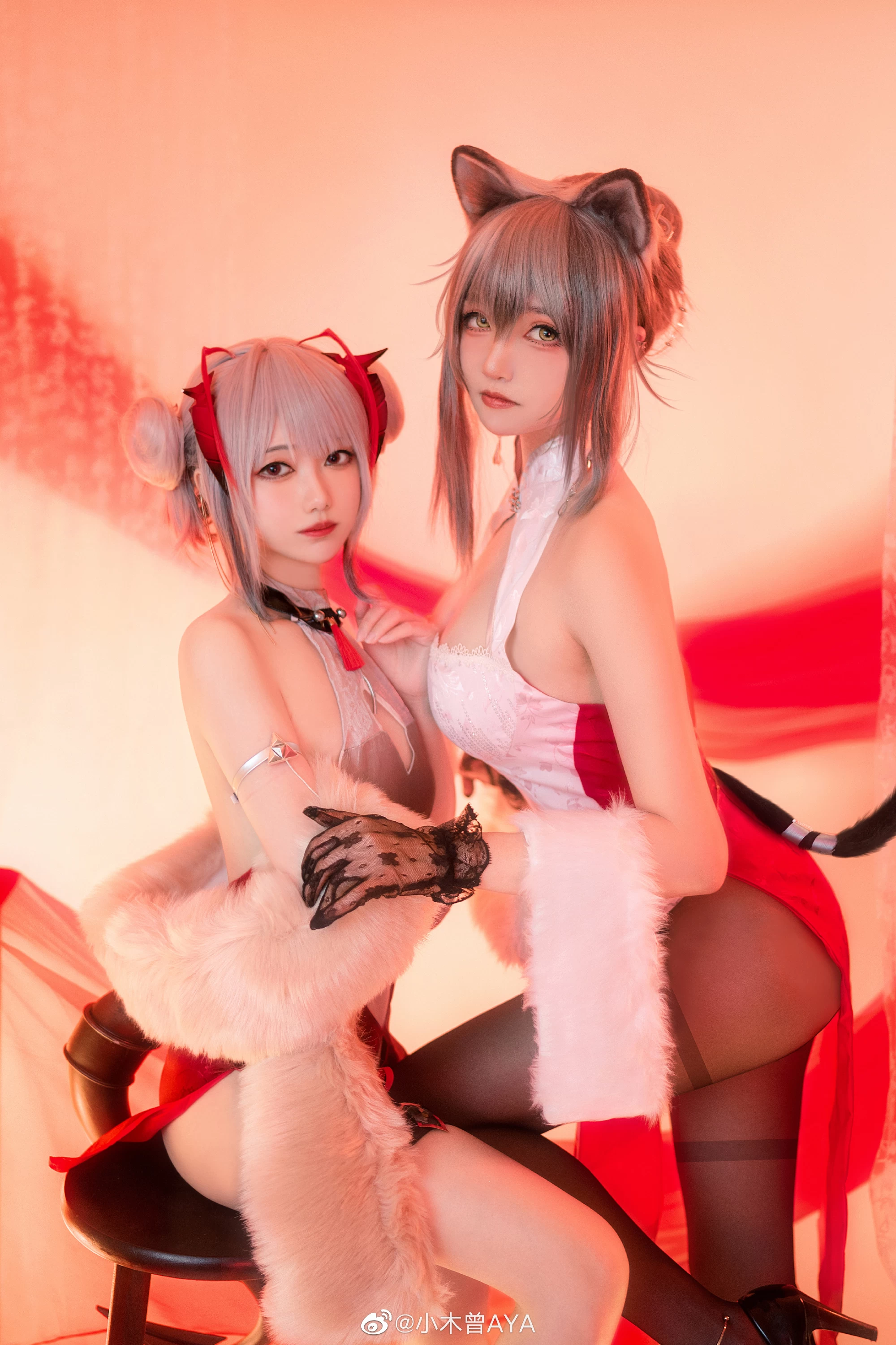 新年了发点喜庆的  祝大家新的一年身体健康噢  明日方舟 W@小木曾AYA