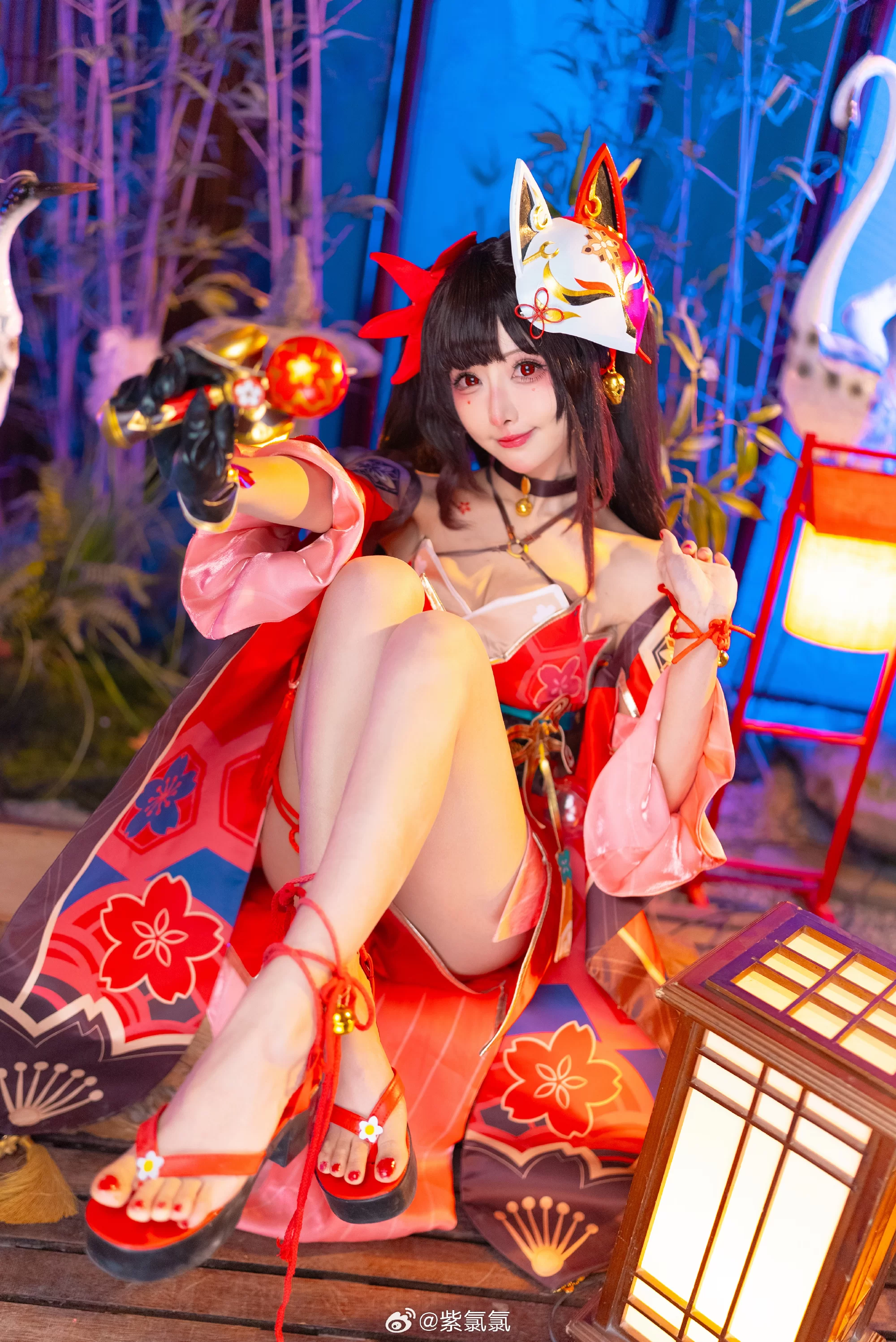 COSPLAY 🎆『愚者千面，游戏人间』🎆 星穹铁道 花火​​​@紫氯氯