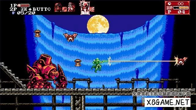 Switch游戏–NS 赤痕：月之诅咒 2 Bloodstained: Curse of the Moon 2,百度云下载