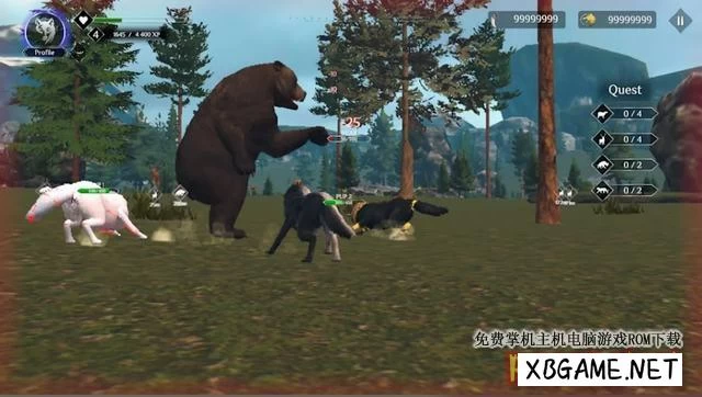 Switch游戏–NS 战狼模拟器RPG生存动物大战 Wolf Simulator RPG Survival Animal Battle [NSP],百度云下载