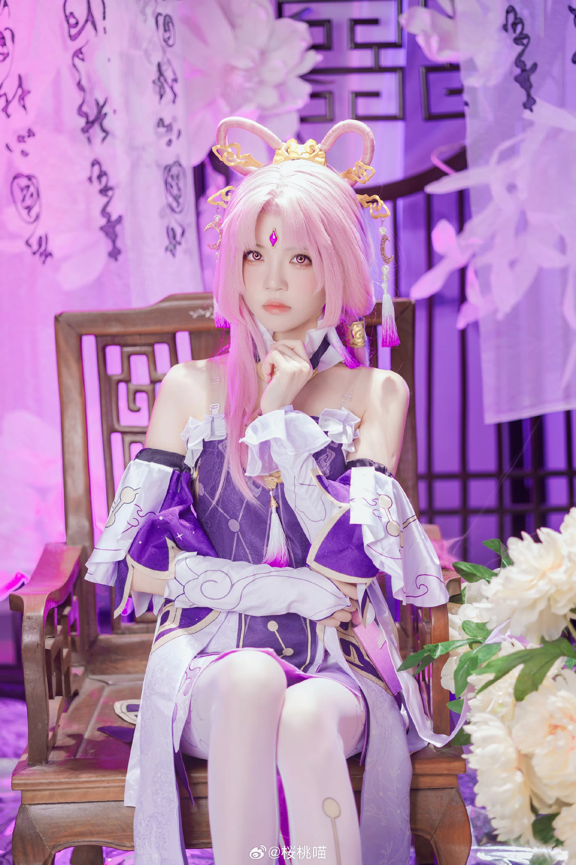 cosplay 将军！你这个坏蛋！ 崩坏：星穹铁道 符玄@桜桃喵