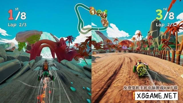 Switch游戏–NS 小恐龙大冒险卡丁车 Gigantosaurus: Dino Kart [NSP],百度云下载
