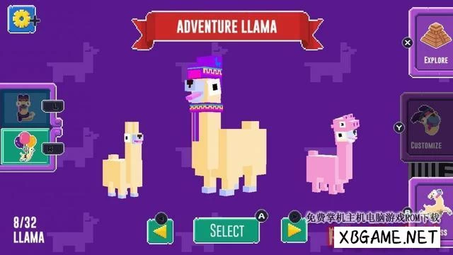 Switch游戏–NS 美洲驼的冒险 Adventure Llama [NSP],百度云下载