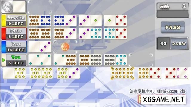 Switch游戏–NS 墨西哥货车多米诺骨金牌 Mexican Train Dominoes Gold,百度云下载