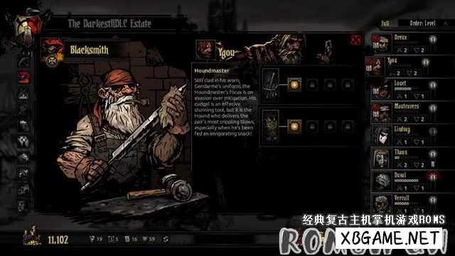 Switch游戏–NS 暗黑地牢 祖先版 Darkest Dungeon: Ancestral Edition V1.2.1+4DLC 中文版,百度云下载