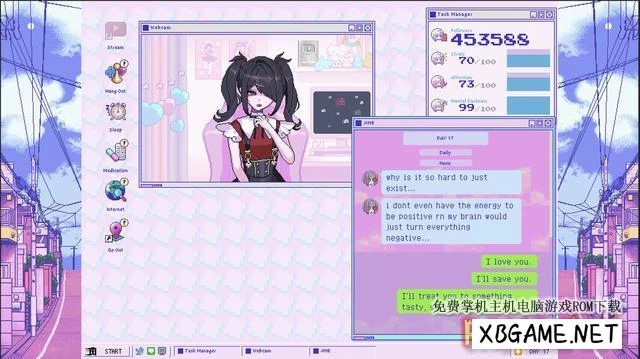 Switch游戏–NS 主播女孩重度依赖 中文+V1.1.1[NSP],百度云下载