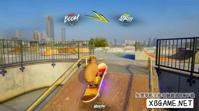 Switch游戏–NS 与麦克斯韦猫一起玩滑板漂移：游戏模拟器（Skateboard Drifting Simulator with Maxwell Cat: The Game）[NSP],百度云下载