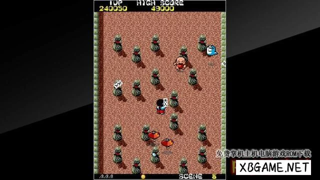 Switch游戏–NS 街机档案馆：奇奇怪界 Arcade Archives KIKI KAIKAI[NSP],百度云下载