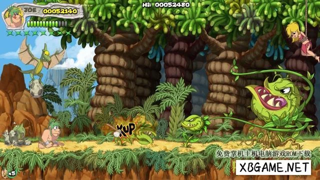 Switch游戏–NS 新战斗原始人：穴居人忍者 New Joe & Mac: Caveman Ninja V1.0.1[NSP],百度云下载