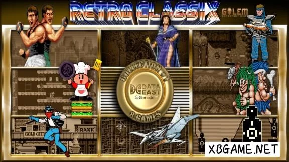 Switch游戏–NS 复古Classix收藏#1：Data East/Retro Classix Collection #1: Data East 英文版 NPS/XCI,百度云下载