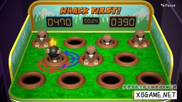 Switch游戏–NS 打地鼠 Whack first! – Fight the moles,百度云下载