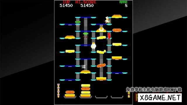 Switch游戏–NS 街机档案馆 汉堡时代 Arcade Archives Burger Time [NSP],百度云下载