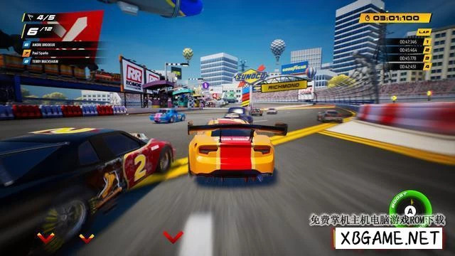 Switch游戏–NS 纳斯卡街机赛车（NASCAR Arcade Rush）[NSP],百度云下载