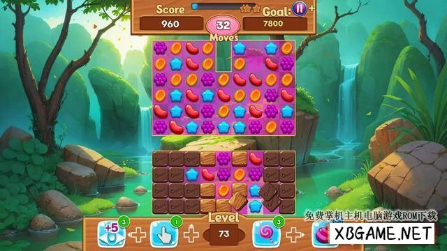 Switch游戏–NS 多汁水果冒险：魔法三消（Jelly Fruits Adventure: Magic Match 3 Puzzle）[NSP],百度云下载