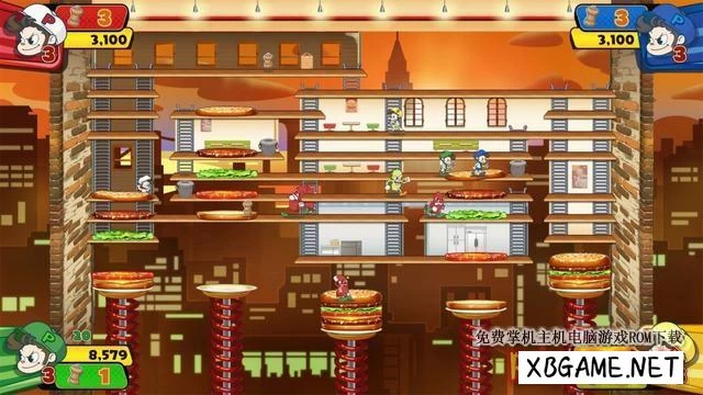 Switch游戏–NS 汉堡时代派对 BurgerTime Party! [NSP],百度云下载