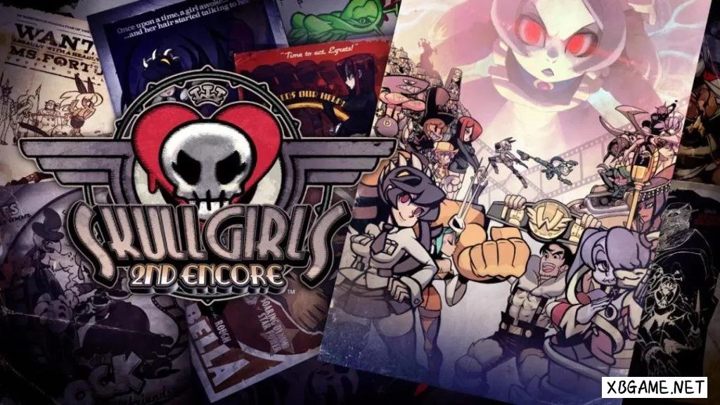 Switch游戏–NS 骷髅女孩 二度返场 Skullgirls 2nd Encore,百度云下载