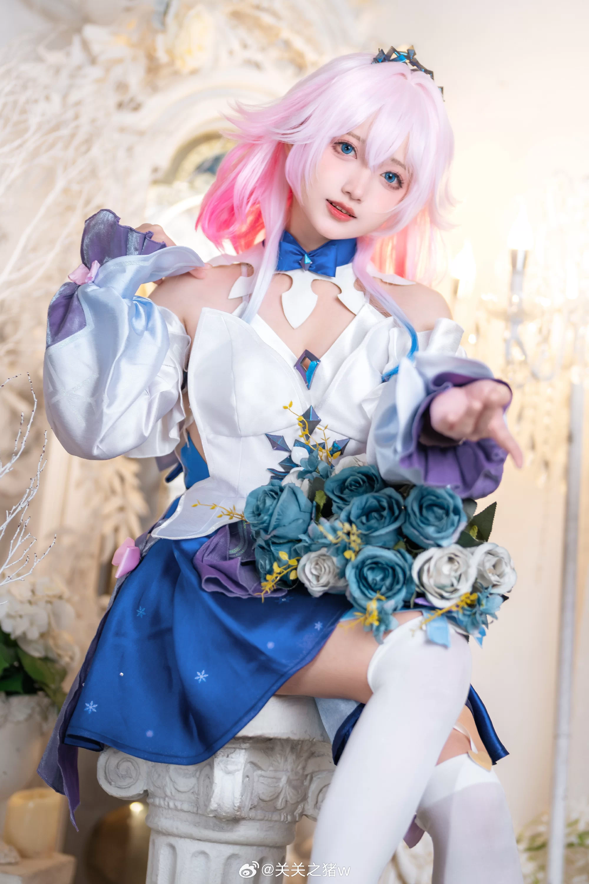 COSPLAY 崩坏：星穹铁道 三月七@关关之猪w