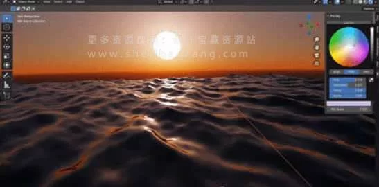 Blender插件 天空模拟生成器 Pro Sky V1.0 – 百度云下载