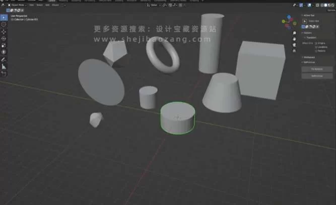 Blender插件 随时调整模型原始形状工具 Reprimitive v1.1 – 百度云下载