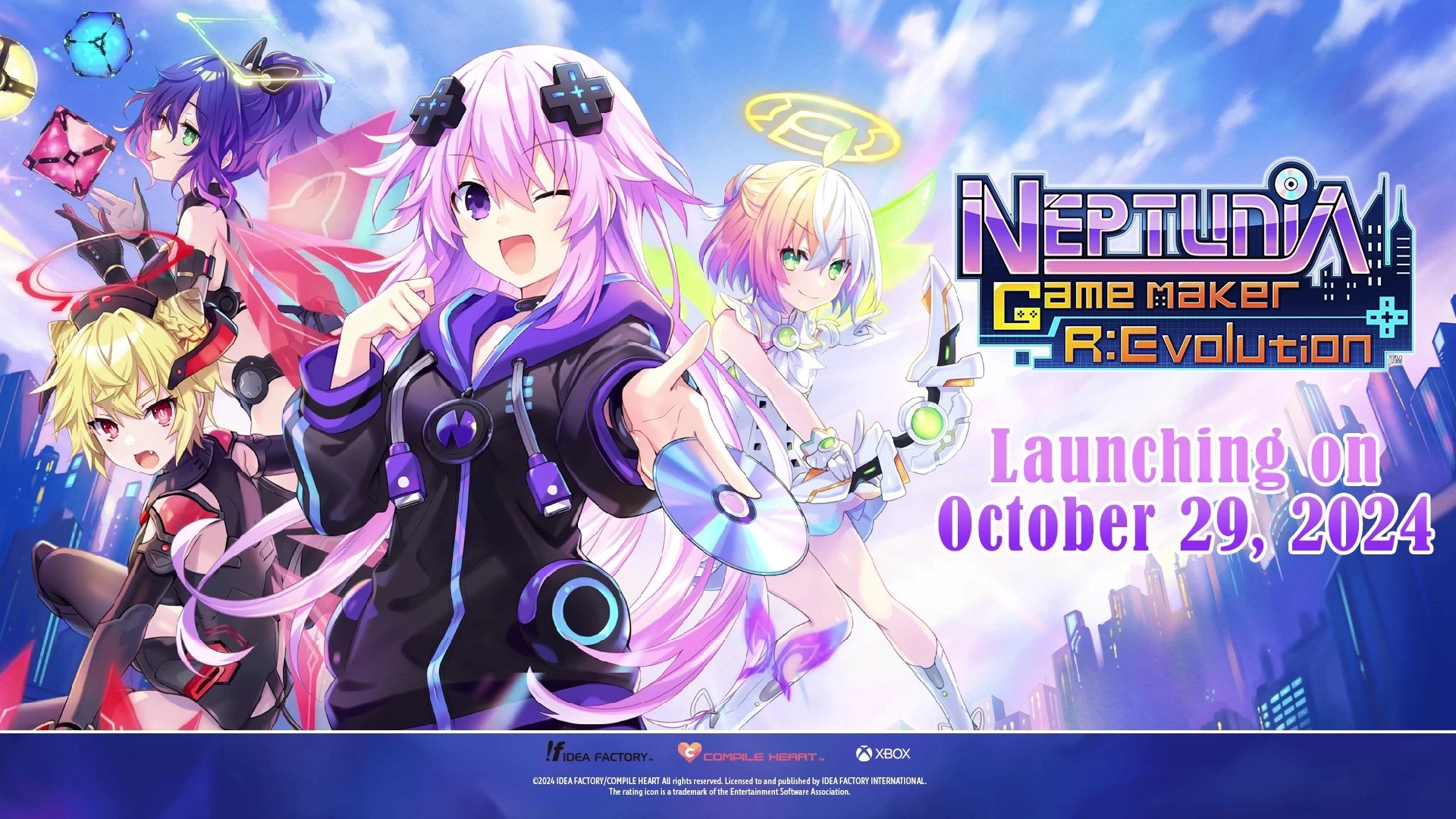 《海王星：游戏开发者革命/Neptunia Game Maker R》免安装英文版|迅雷百度云下载