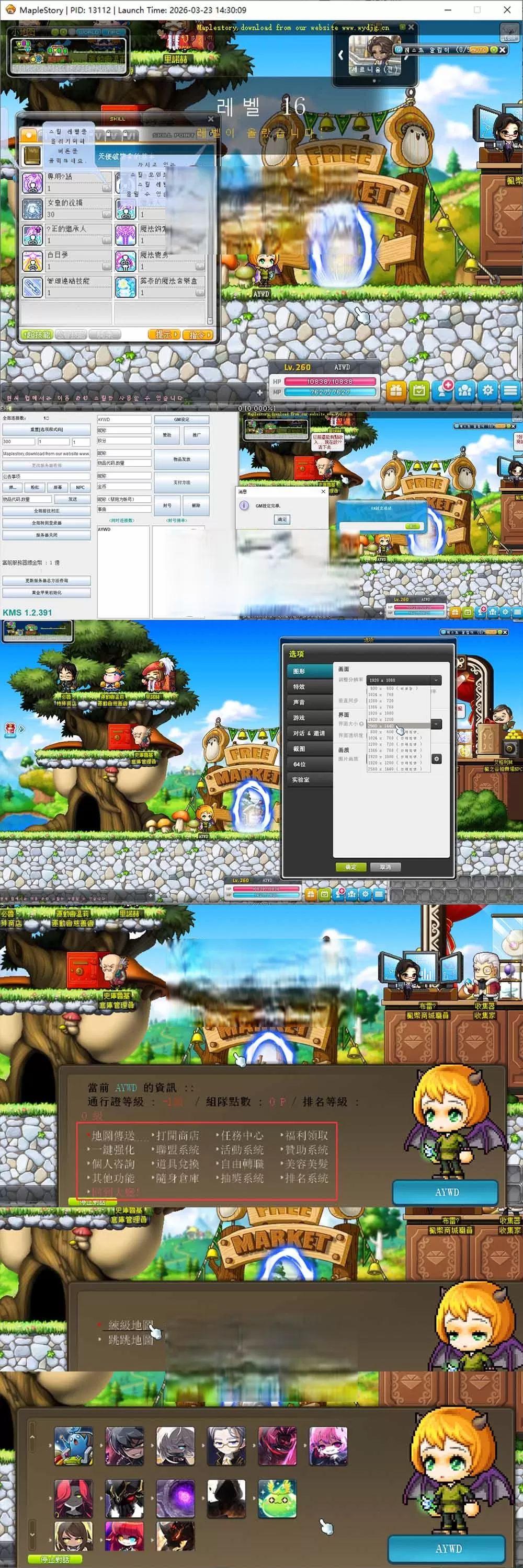 【冒险岛单机版V391】最新整理V391KMS价值千元韩版新地图6转技能新职业免虚拟机版 配套GM工具 物品代码表 视频架设教学插图1-小白游戏网 【冒险岛单机版V391】最新整理V391KMS价值千元韩版新地图6转技能新职业免虚拟机版 配套GM工具 物品代码表 视频架设教学插图1-小白游戏网
