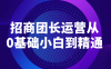 【学习资料】招商团长运营从0基础小白到精通百度云阿里云下载