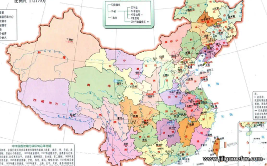 【学习资料】中国地图（二次设计可拼接使用）百度云阿里云下载