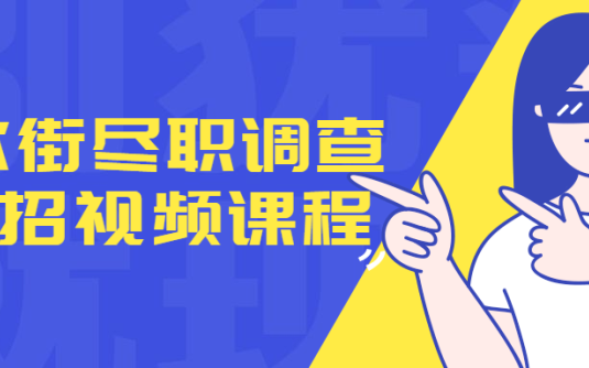 【学习资料】华尔街尽职调查50招视频课程百度云阿里云下载