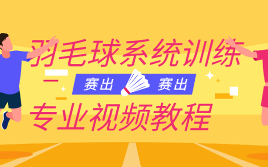 【学习资料】羽毛球系统训练专业视频教程百度云迅雷下载