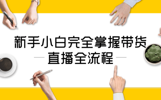 【学习资料】新手小白完全掌握带货直播全流程 – 百度,天翼,夸克网盘下载