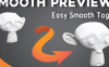 Blender插件-三维模型平滑细分曲面一键搞定 Smooth Preview V1.2 – 百度云下载