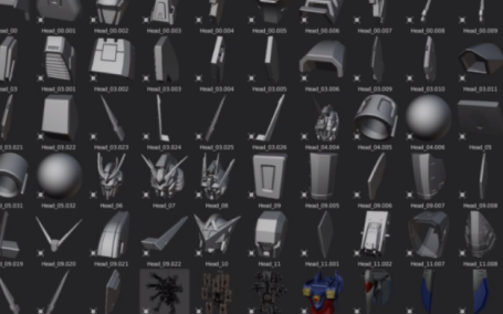 Blender模型3D高精度资产库!确定不看看? – 百度云下载