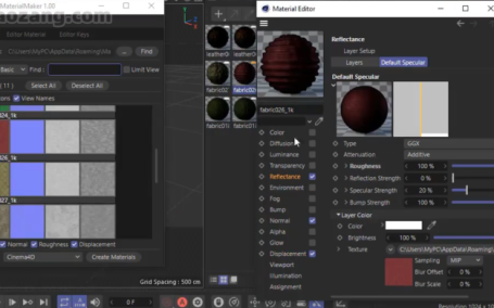 C4D插件-一键自动生成多通道贴图材质预设MaterialMaker v1.01 支持系统Win – 百度云下载