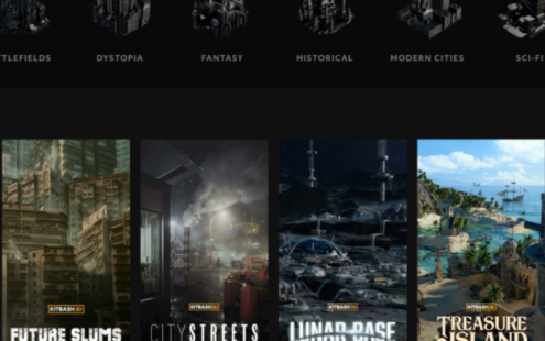 2022最全Kitbash 3D资产！ – 百度云下载