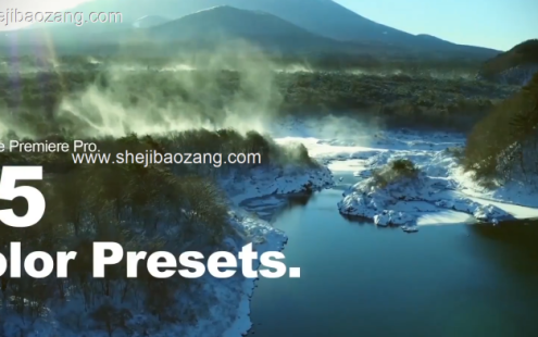 45款PR电影级调色预设-PixFlow Color Correction – 百度云下载