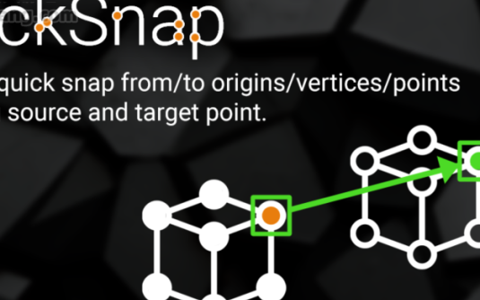 Blender插件-QuickSnap v1.2.5对象/顶点/原点捕捉/对齐吸附实用插件 – 百度云下载