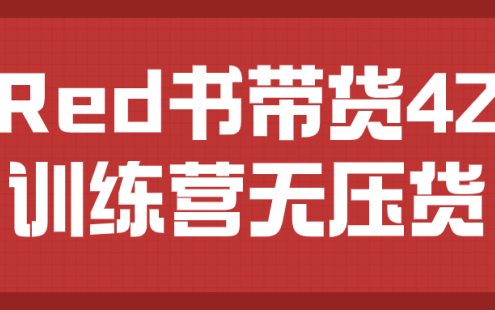 【学习资料】小Red书带货42天训练营无压货百度云迅雷下载 – 百度,天翼,夸克网盘下载