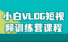 【学习资料】小白VLOG短视频训练营课程百度云迅雷下载 – 百度,天翼,夸克网盘下载