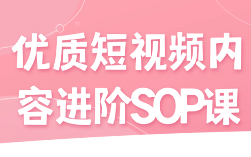 【学习资料】优质短视频内容进阶SOP课百度云迅雷下载 – 百度,天翼,夸克网盘下载